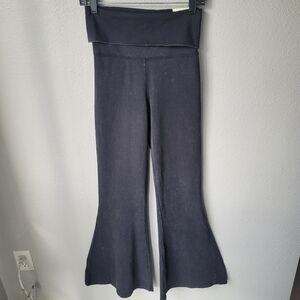 NWT OFFLINE By Aerie OG Foldover High Waisted Super Flare Legging, Medium Long